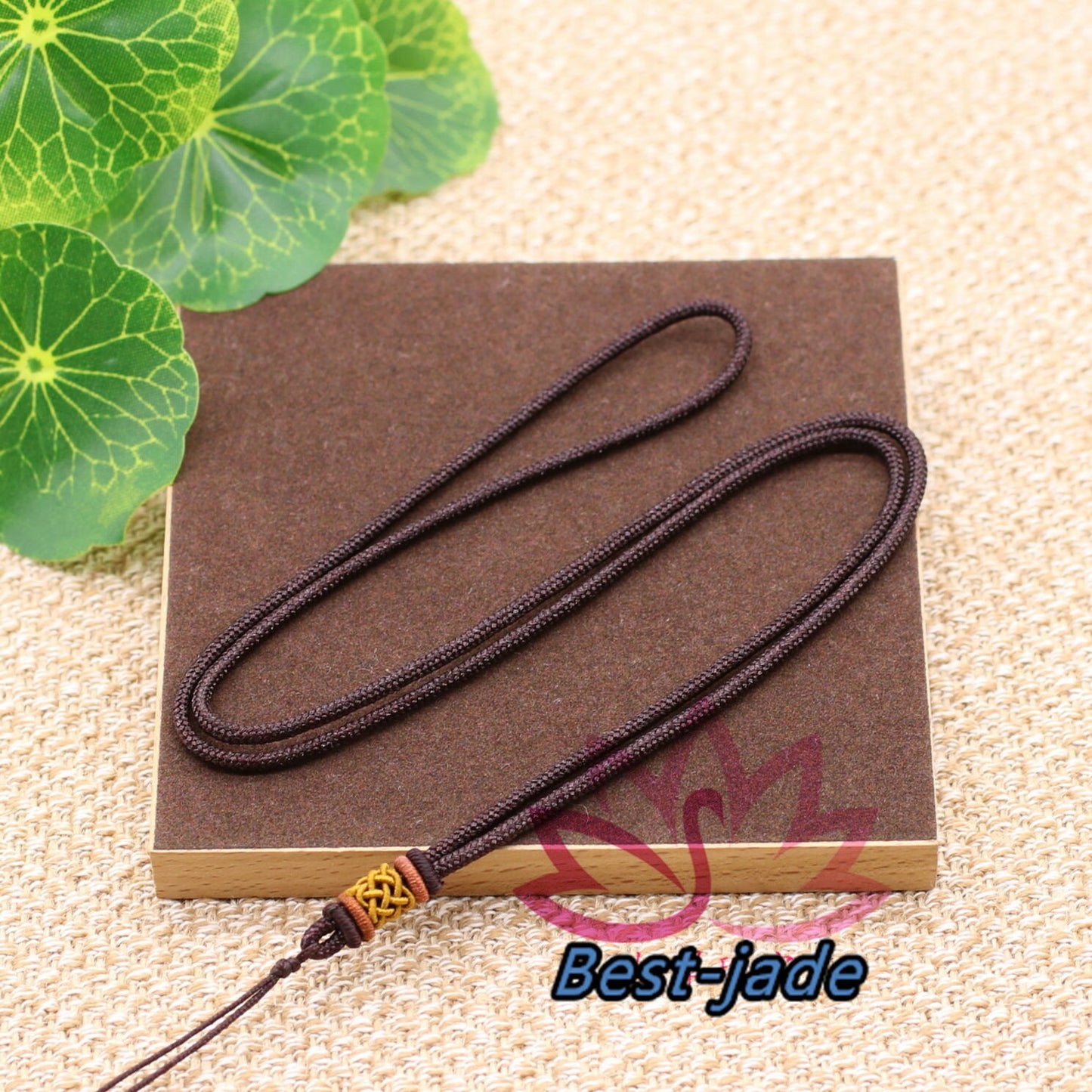 RED Luck Necklace Hand Woven Braided Rope Lady hand String Cord girl strap boy chain Chinese Style collier Halskette f.