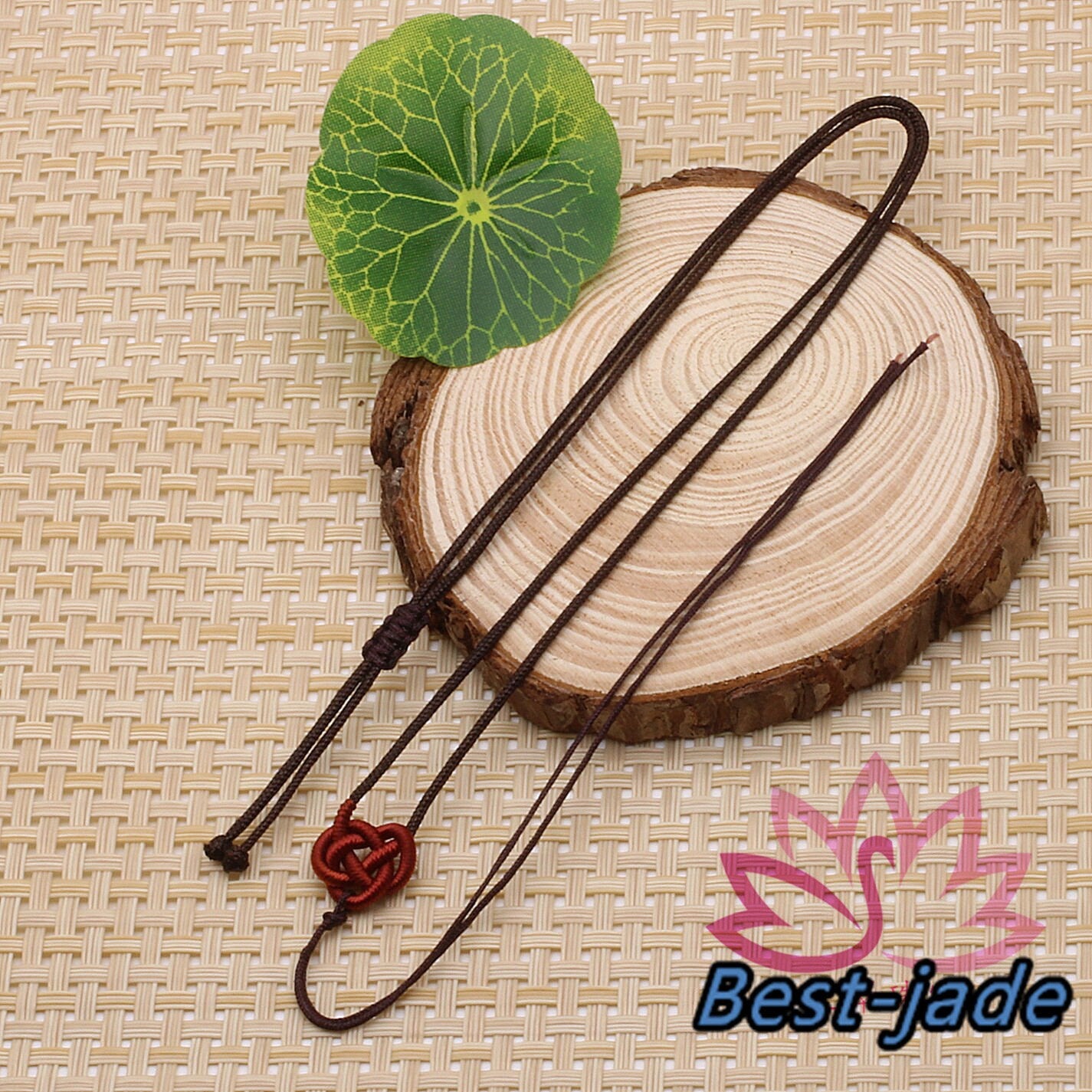 RED Luck Necklace Hand Woven Braided Rope Lady hand String Cord girl strap boy chain Chinese Style collier Halskette f. for pandent