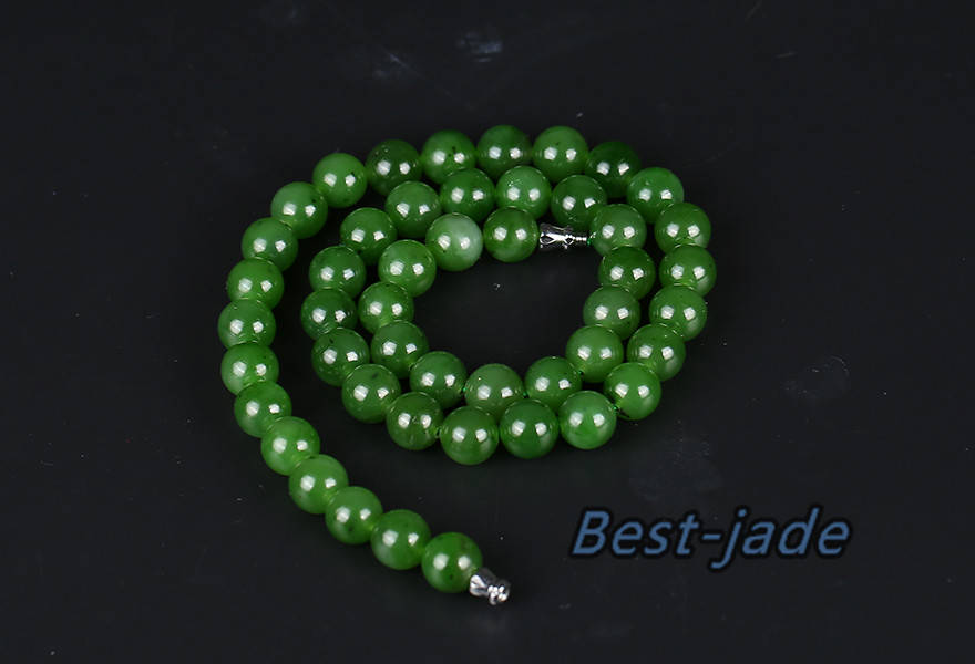 Kanadischer Jaspis A Grade Perlengröße 12*12mm Halskette Kanadische Jade Maori Stil Pulsera Kugelperlen POUNAMU Nephrit Greenstone BC Strang