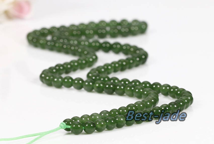 Canadian jasper A Grade Bead size 5*5mm necklace New Zealand Jade Maori style Pulsera Ball Beads POUNAMU Nephrite Greenstone Halskette f. BC