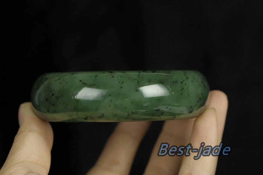 Kanadischer Jaspis 62mm Apfelgrün Natur Nephrit Jade Kette Hand LADY BC Armband Pounamu Maori Neuseeland Jade Schmuck grüner Stein Nilion