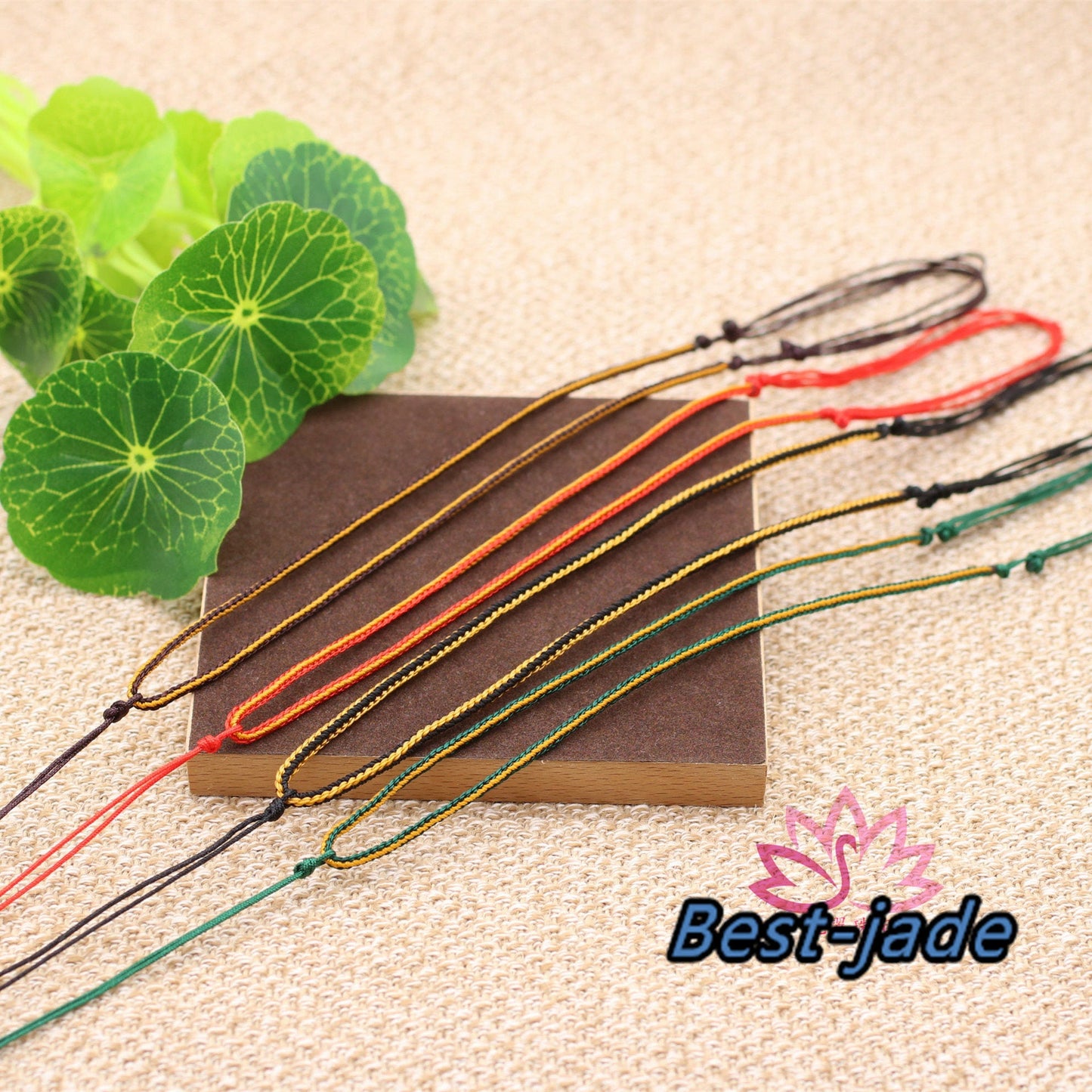Mixed Color Luck Necklace Hand Woven Braided red Rope Lady hand String Cord girl strap boy chain Chinese Style collier Halskette f.
