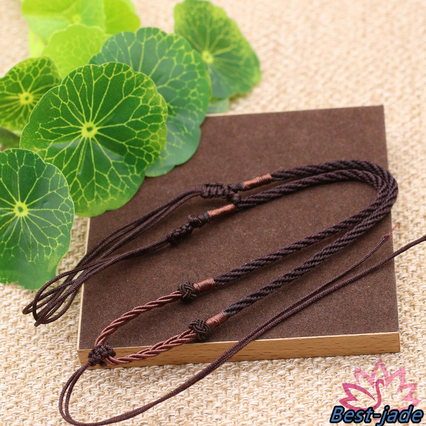 RED Luck Necklace Hand Woven Braided Rope Lady hand String Cord girl strap boy chain Chinese Style collier Halskette f.
