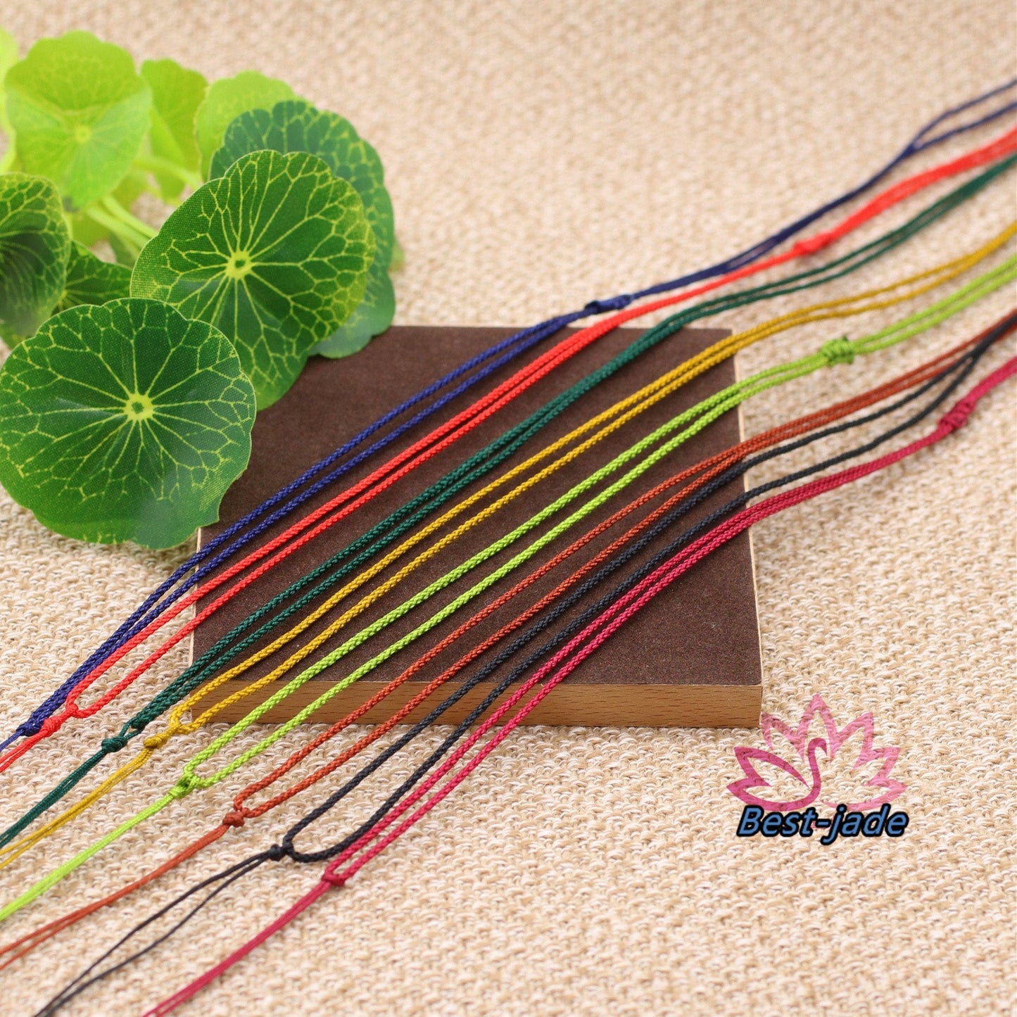 RED Luck Necklace 9 Colors Hand Woven Braided Rope Lady hand String Cord girl strap boy chain Chinese Style collier Halskette f.