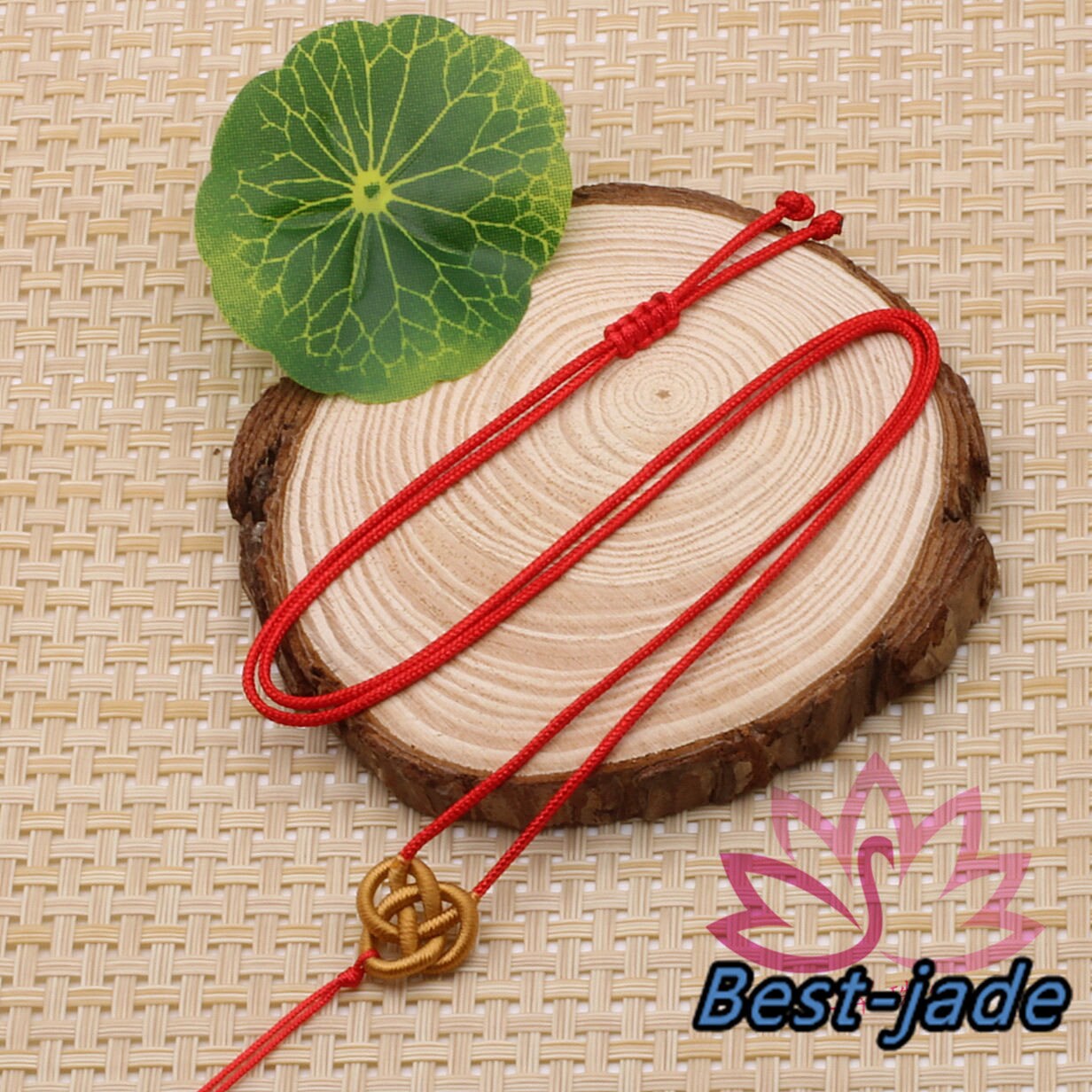 RED Luck Necklace Hand Woven Braided Rope Lady hand String Cord girl strap boy chain Chinese Style collier Halskette f. for pandent