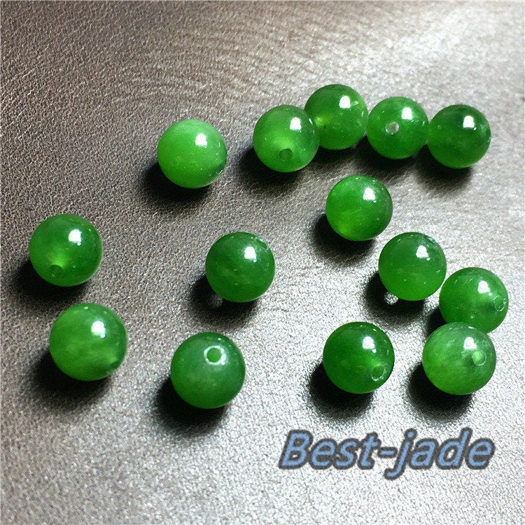 10 PCS 6*6mmmm Runde Perlen Natürliche Kanadische jade Nephrit Greenstone Pounamu Perle Maori stil NZ jade капля Kügelchen jaspe grüner Jade