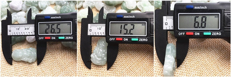 30PCS Guanyin Buddha natürliche Grade A Jade grün Jadeit chinesische geschnitzte Myanmar Jade Anhänger Halskette Kind DIY Ohrringe Jade Schmuck Geschenk