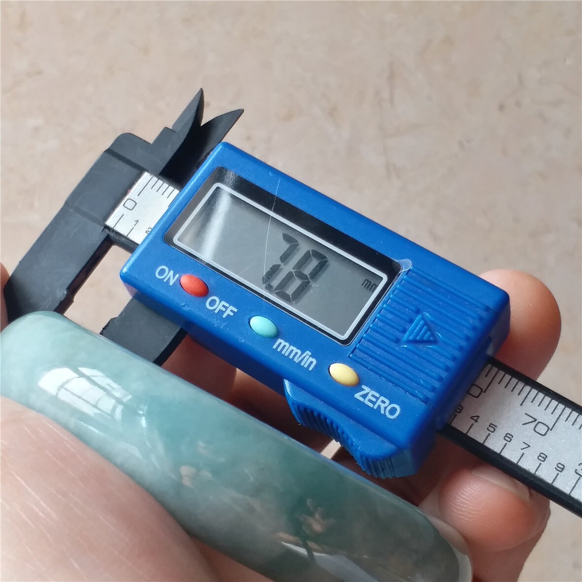 55.5mm Light green Grade A Natural Jade Hand carved Wristband Bangle Bracelet Lady Chain Jadeite Type A stone armreife Джейд Браслет 翡翠手镯