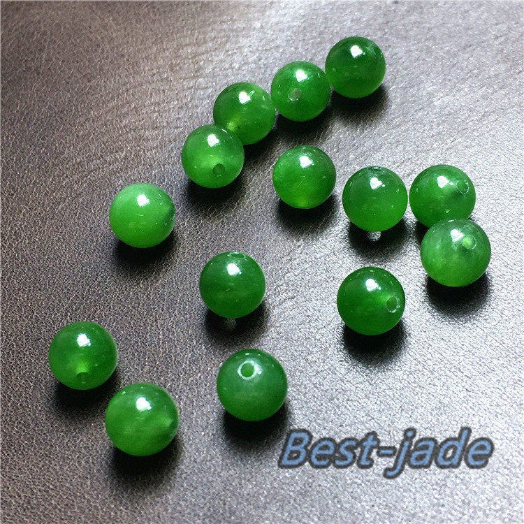 10 PCS 6*6mmmm Runde Perlen Natürliche Kanadische jade Nephrit Greenstone Pounamu Perle Maori stil NZ jade капля Kügelchen jaspe grüner Jade