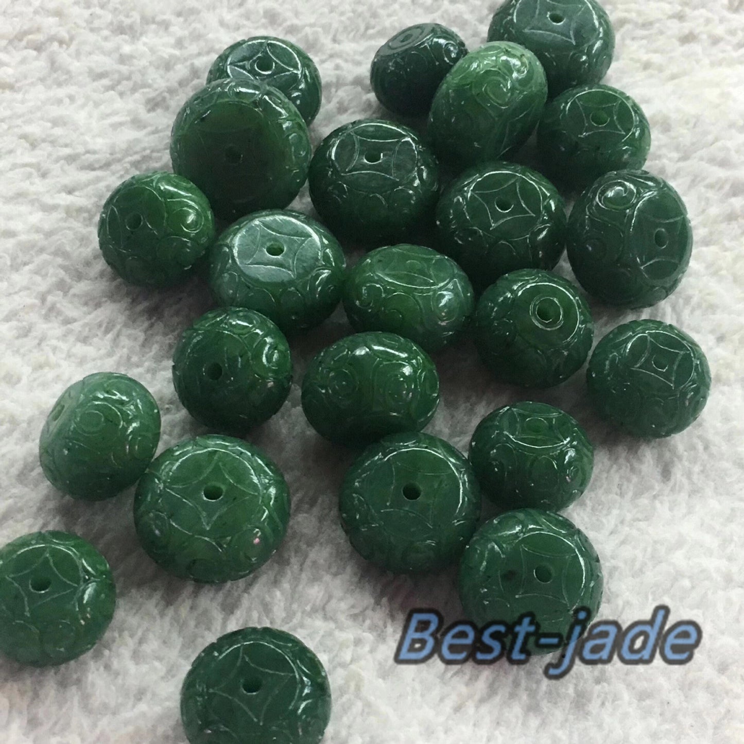 10 PCS 12*19mm Glück Perlen Natürliche Kanadische jade Nephrit Greenstone Pounamu Perle Maori stil NZ jade капля Kügelchen jaspe grüner Jade