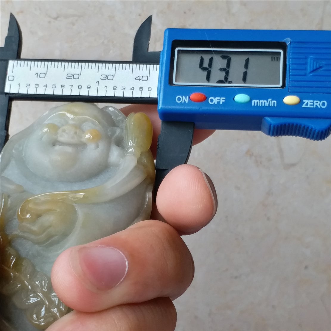 Grade A jade Buddha Yellow Grade A jade Hand pieces Massage Natural Green Jadeite BEADS Dull polishing Pendant Gemstone A stone 翡翠A货 手把件