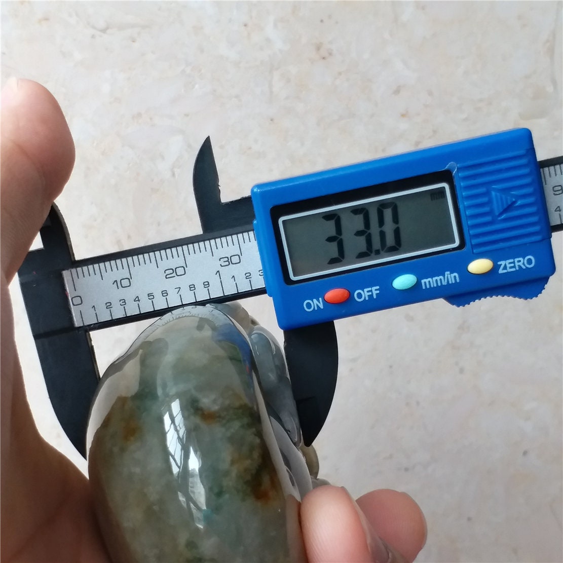 High quality Burma Jadeite Dragon and Turtle Ruyi Hand Held Massage Good polishing Hand craved Natural(Grade A)Green Jade Pendant Gemstone
