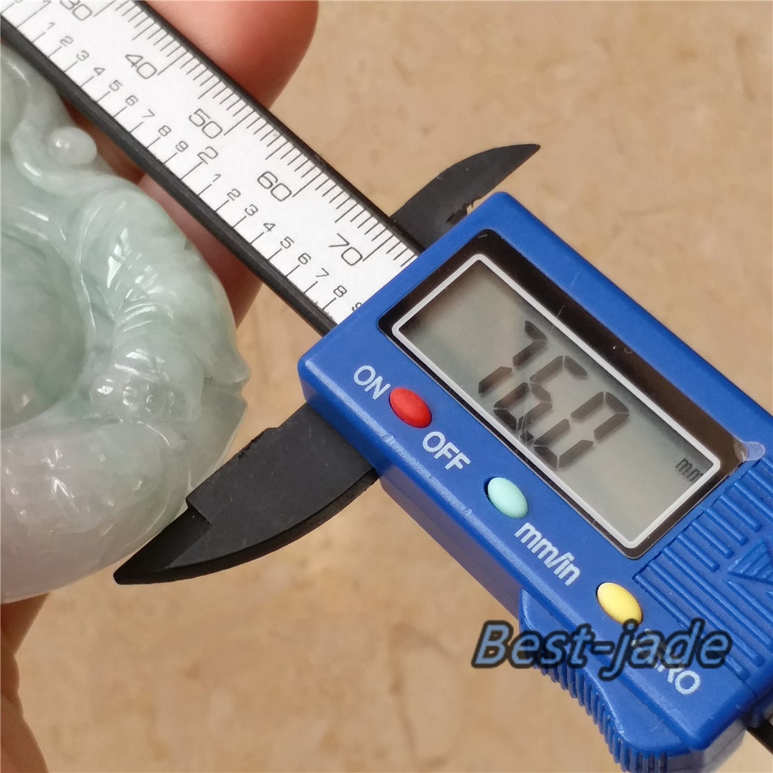 GROSSER Jade-Buddha der Güteklasse A, hellgrüner lila Eisglas-Jade-Anhänger, natürliche grüne Jadeit-Perlen, Halsketten-Anhänger, Edelstein Typ A-Stein, 翡翠A货