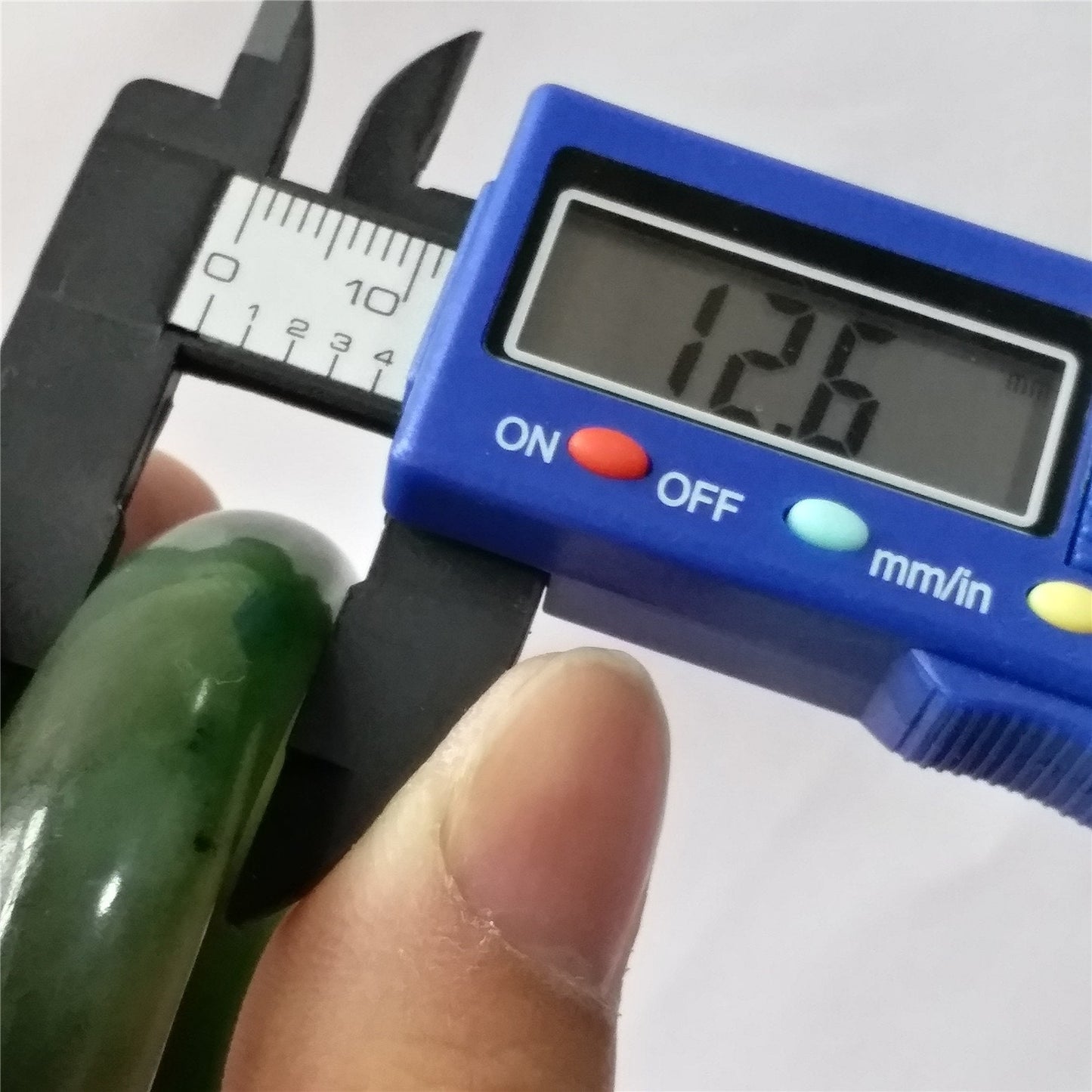 52.3mm Natural Nephrite Round bangle Green stone Canadian Jade Bracelet Pounamu Nephrite Jade lady Canadian Jasper BC Greenstone 020