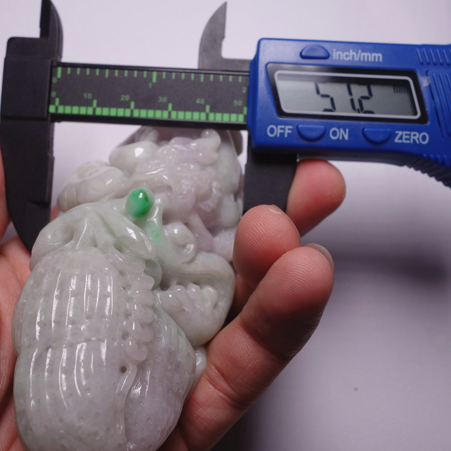 Natura Purple Green Dragon Hand held Massage Burma Jadeite Grade A Jade A stone Big Pendant 翡翠A货