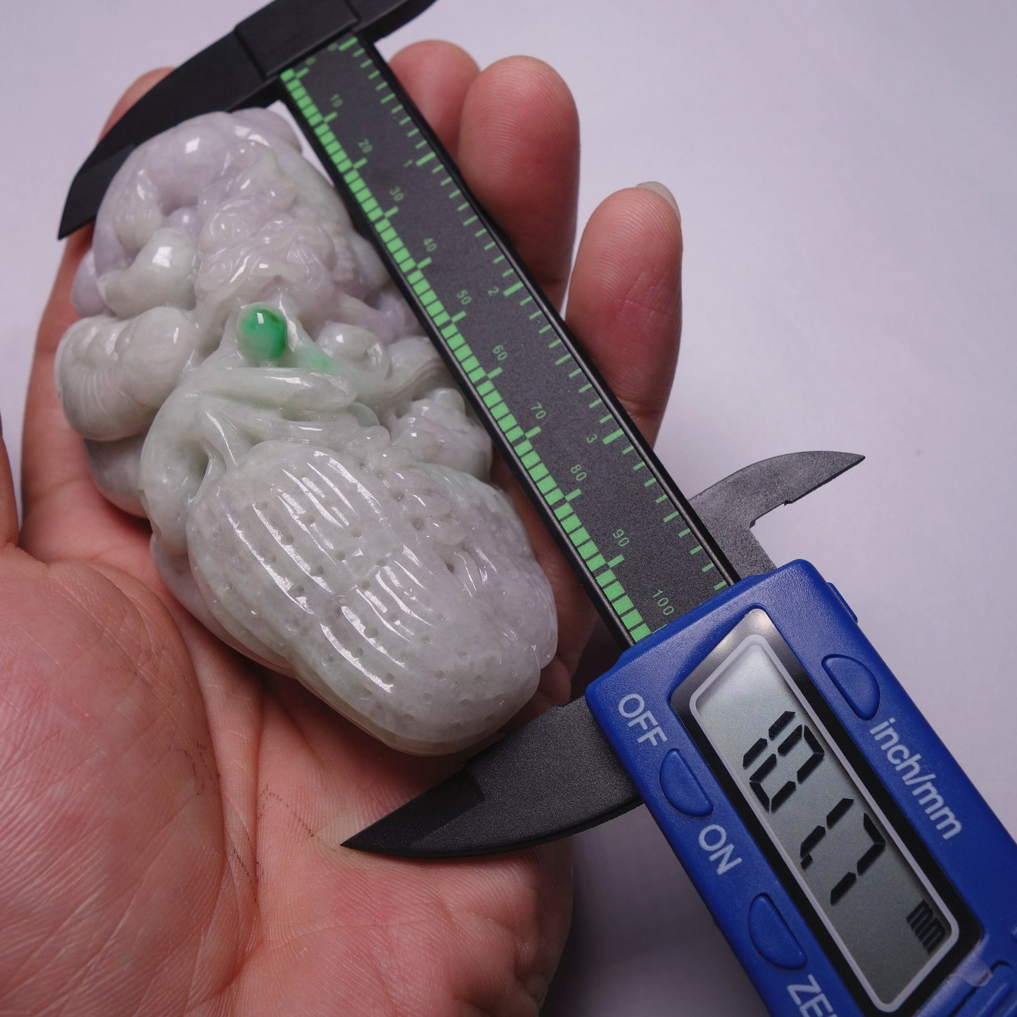 Natura Purple Green Dragon Hand held Massage Burma Jadeite Grade A Jade A stone Big Pendant 翡翠A货