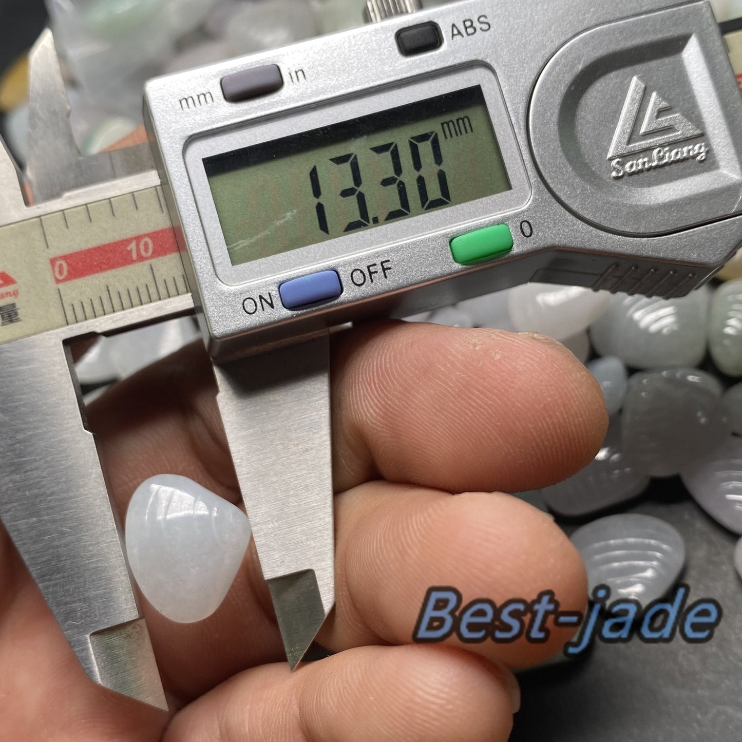 Wholesale Grade A Jade Burma jadeite Beads pearl Shell bead Type A jade Ice Myanmar Jadeite conch pendant DIY necklace earrings