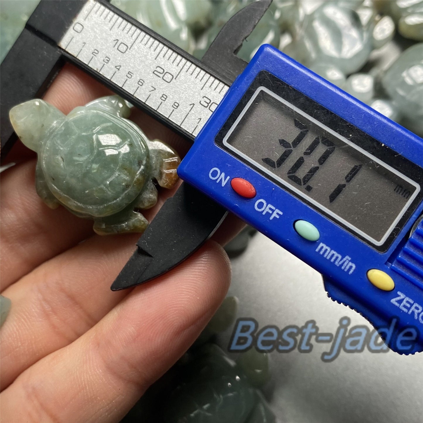 Großhandel Grade A Jade Burma Jadeit Perlen Schildkröte Anhänger Typ A Jade Eis Myanmar Jadeit DIY Halskette Kind Jade Geschenk Charms Ornament