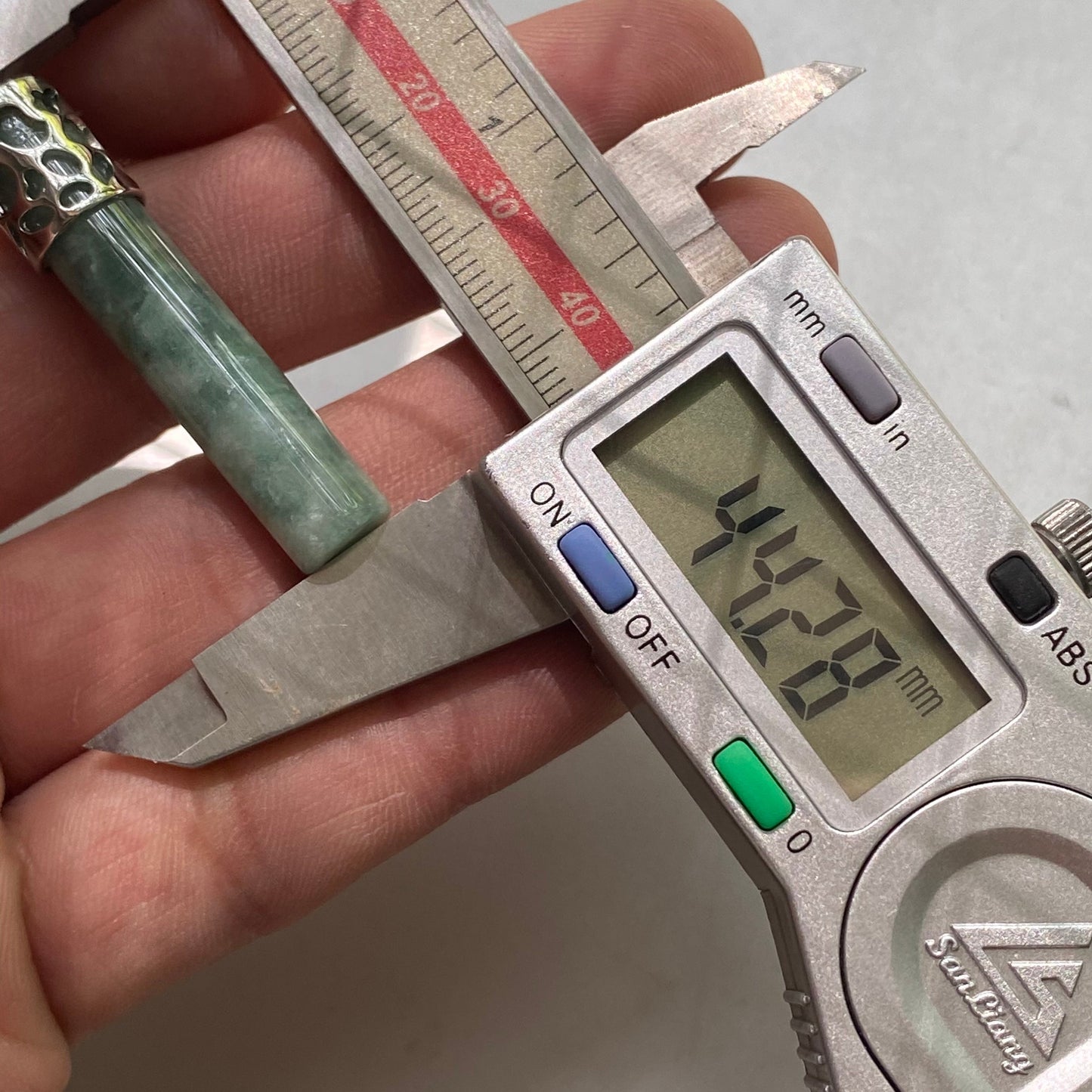 Natürlicher schwarzer grüner Jadeit, guatemaltekischer Jadeit, Burma-Jadeit, 925er Silber-Anhänger, Güteklasse A, DIY-Halskette, Jade-Geschenk