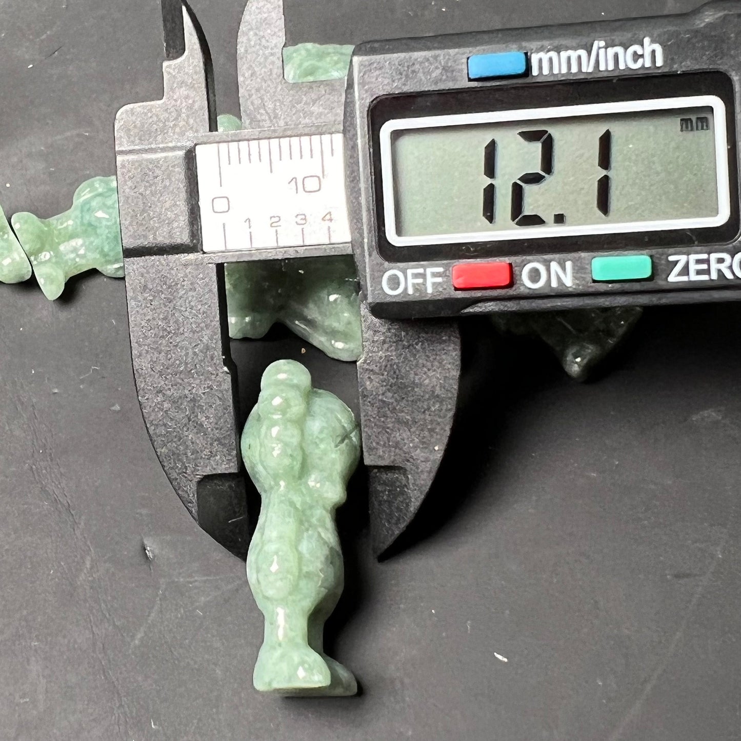 Cute Bear pendant Natural Green Grade A Jade Burma Jadeite 3d cartoon earrings bead hand Carved Myanmar jade Pendant necklace jade gift