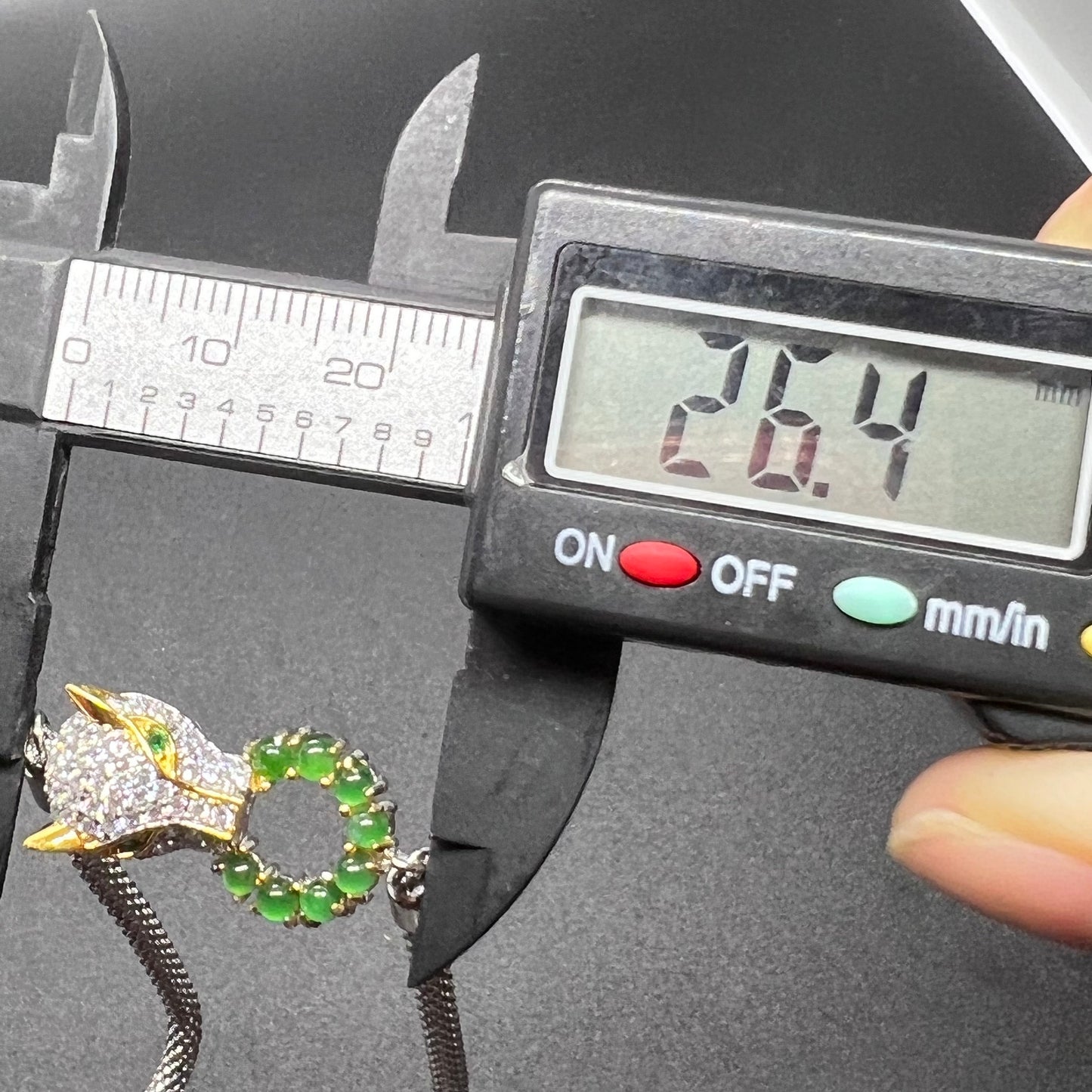 Leoparden-Armband, natürlicher Jadeit-Schmuck mit s925-Splitter-Öse, guatemaltekischer Jadeit-Jade, Grade A-Jade-Jade-Geschenk