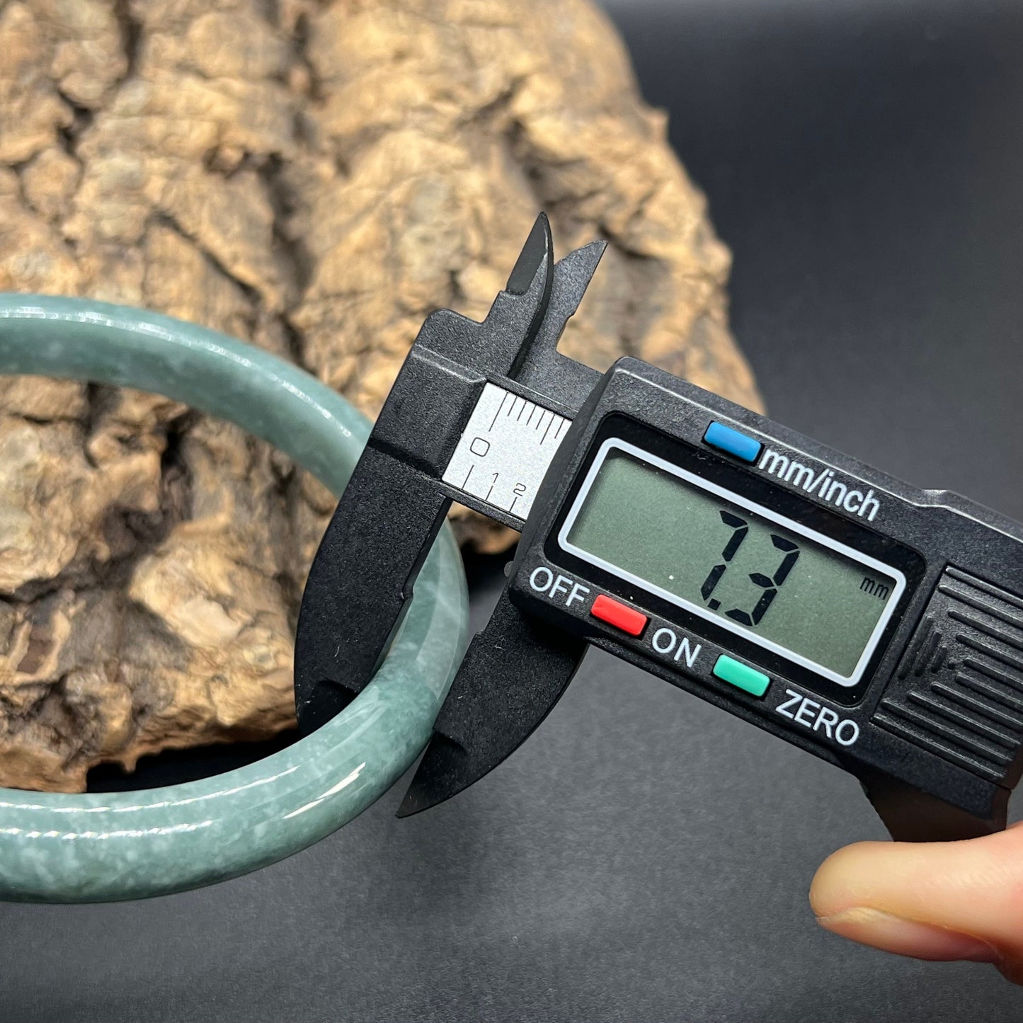 Huge 67.2mm Grade A Jade Natural Blue green Big Round bangle Burma jadeite Lady Bracelet Type A stone small hand female bangle 翡翠飘花手镯