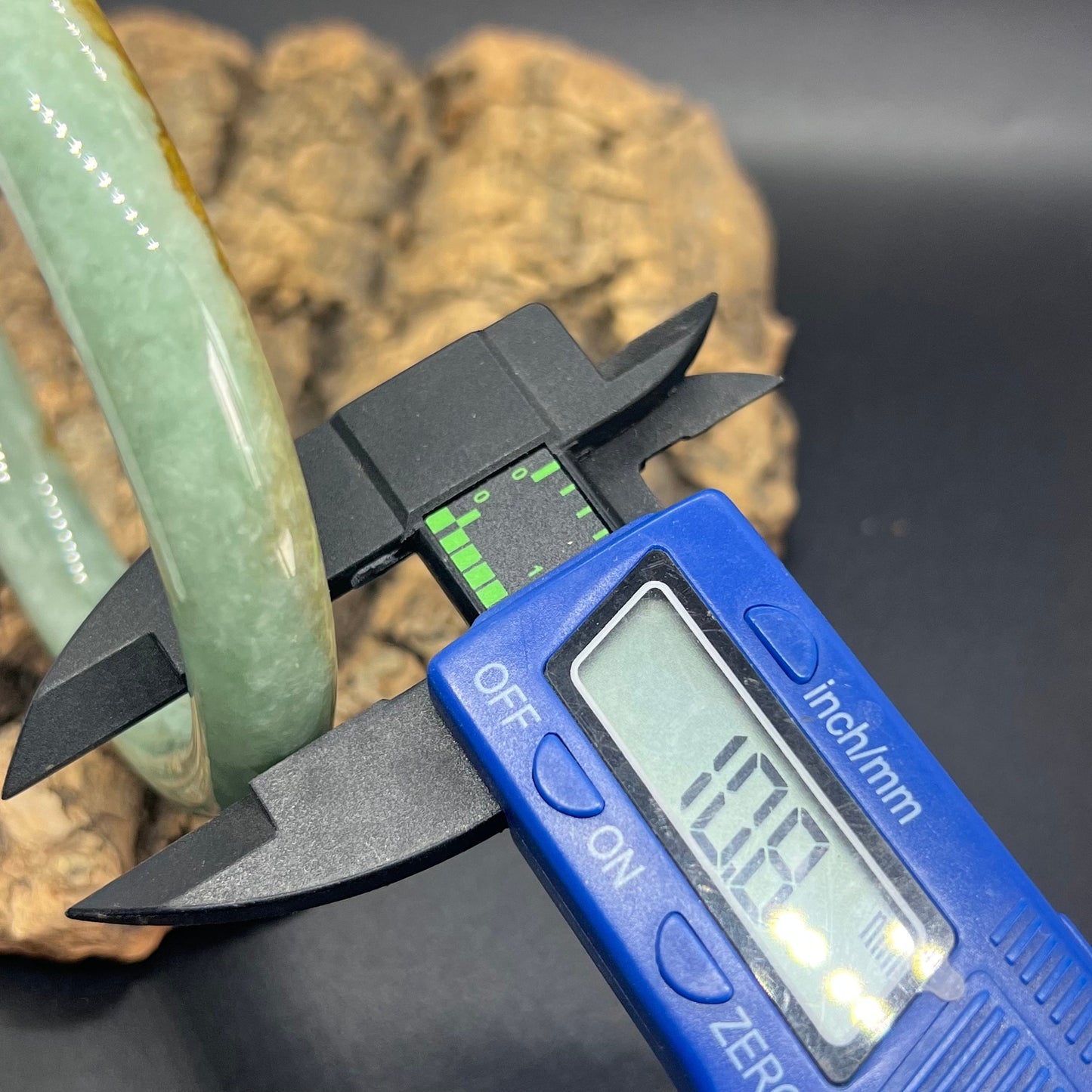 Huge 73.2mm Grade A Jade Natural green yellow Big Round bangle Burma jadeite Lady Bracelet Type A stone small hand female bangle 翡翠飘花手镯