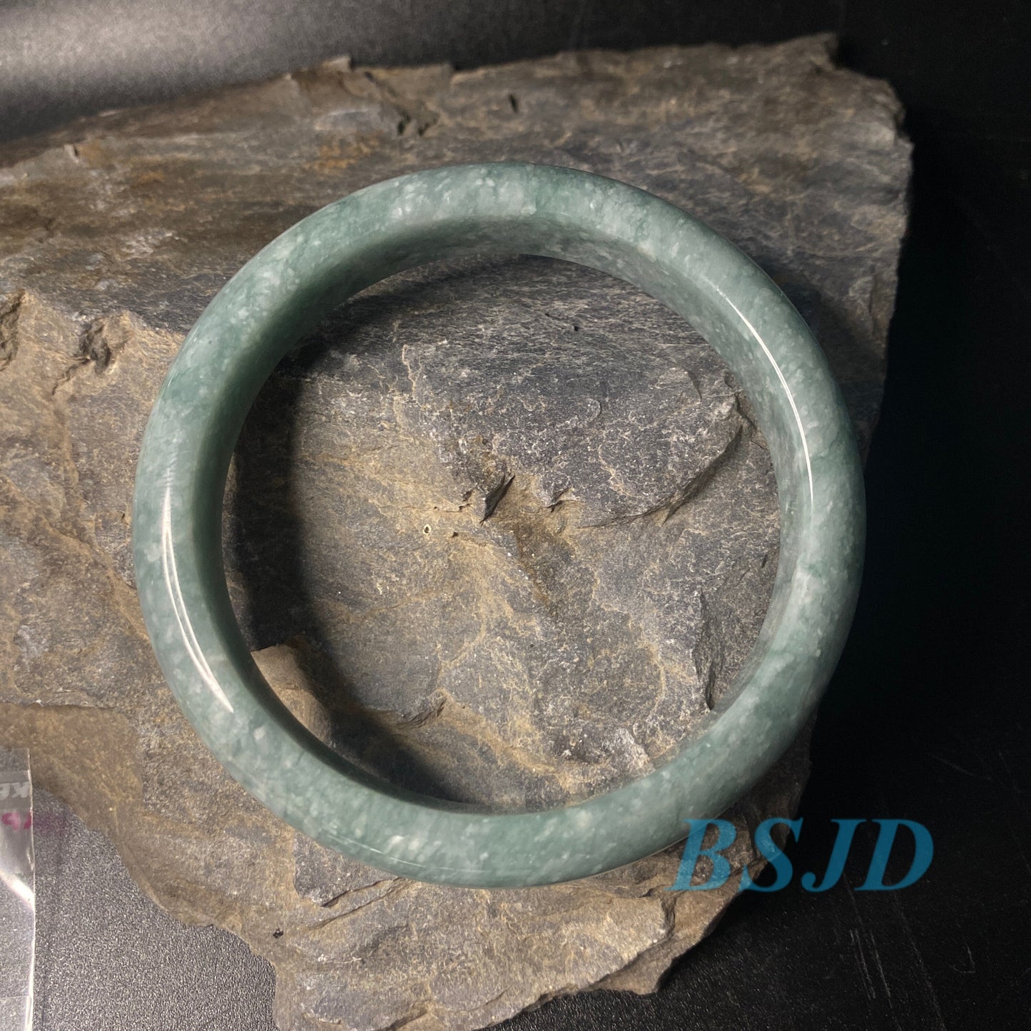 63,8 mm Grade A Jade Natur grün lila runder Armreif Lavendel Myanmar Jadeit Damenarmband Typ A Stein kleine Hand weiblich Schmuck Geschenk