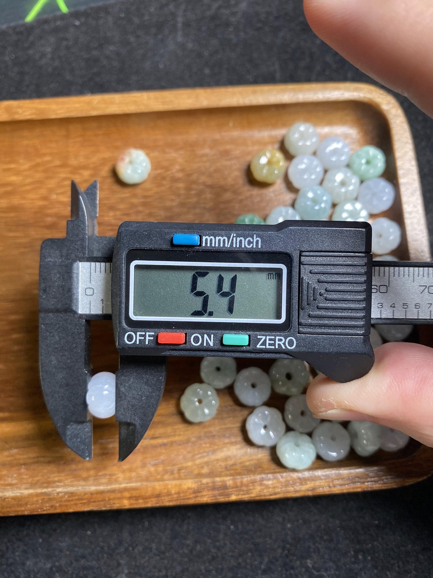 Kürbisform Grade A Jade Burma Jadeit Perlen WEIßE Perle DIY Jade Halskette Ohrringe, Jade Fassrohr