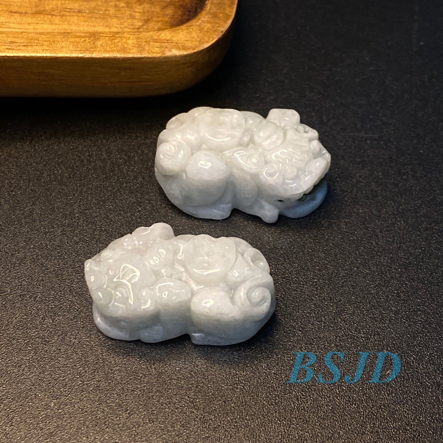 5 Paar Pixiu Grade A Jade Burma Jadeit Anhänger DIY Halskette Kette Jade Ohrringe Tropfen Anhänger Geschenk