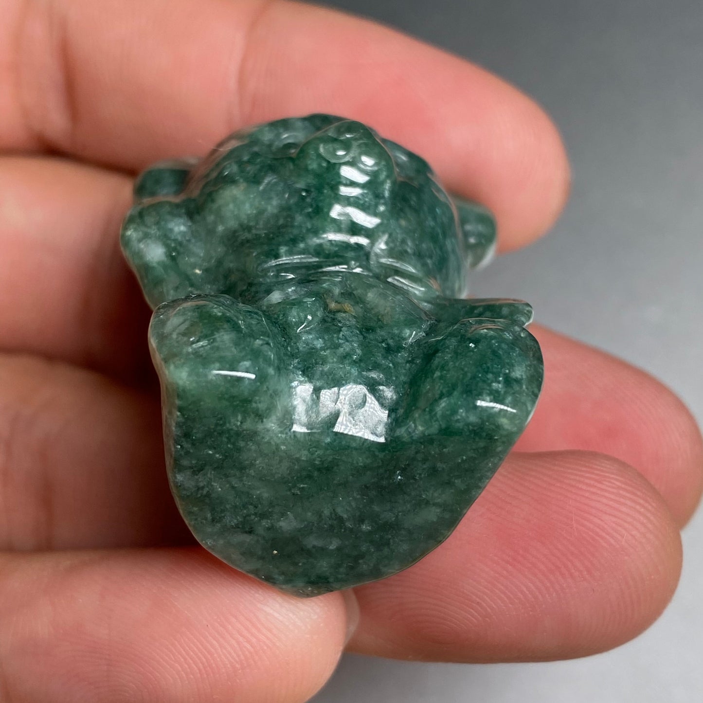 3D Cute Bear pendant Natural Green Grade A Jade Burma Jadeite bead hand Carved Myanmar jade Pendant necklace jade gift