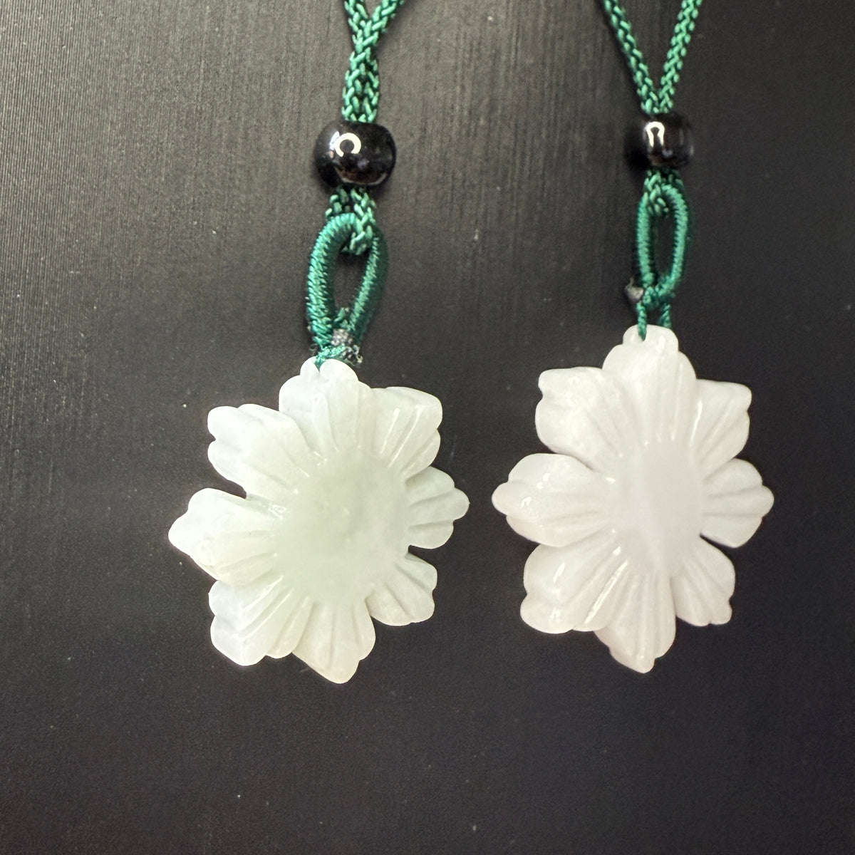 Grade A Jade Burma Jadeit Mann Herren Anhänger Blume Sonne Halskette Jade Geschenk