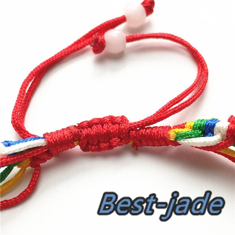 COLORFUL Hand LINE WHOLESALE Hand Woven Braided Rope hand String Cord strap chain Chinese Style