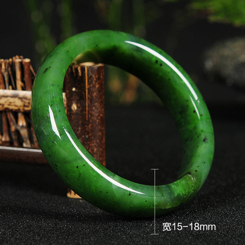 Kanadischer Jaspis, 55 mm, Apfelgrün, natürliche Nephrit-Jade-Kette, Hand-Lady-Armband, Pounamu, neuseeländische Jade, Neuseeland BC, Nilion-Nierenstein