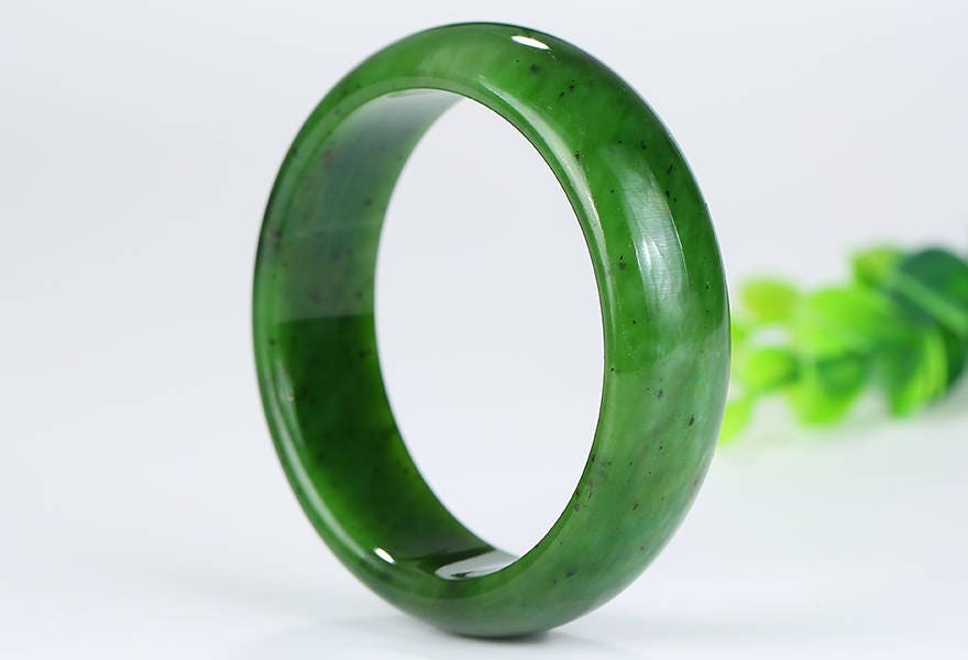 Kanadischer Jaspis 64mm Apfelgrün Natur Nephrit Jade Kette BC LADY Armband Pounamu Maori Neuseeland Jade Neuseeland Schmuck