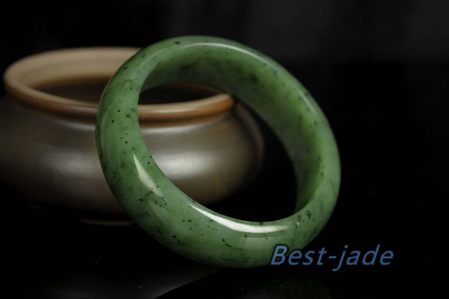 Kanadischer Jaspis 62mm Apfelgrün Natur Nephrit Jade Kette Hand LADY BC Armband Pounamu Maori Neuseeland Jade Schmuck grüner Stein Nilion