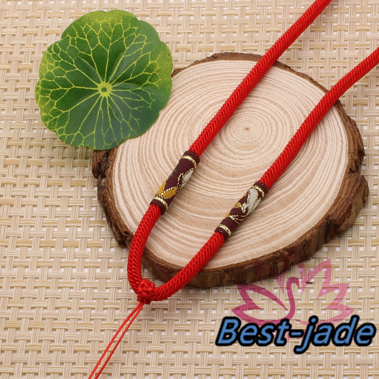 RED Luck Necklace Hand Woven Braided Rope Lady hand String Cord  girl strap boy chain Chinese Style collier Halskette f. for pandent