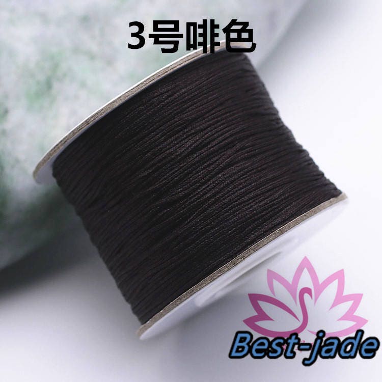 100 METERS 100 Color string -0.8MM- Strong - Wholesale Strand String Rope Roll- for Jewelry Pendant Necklace Chain Cloth Bracelet Package