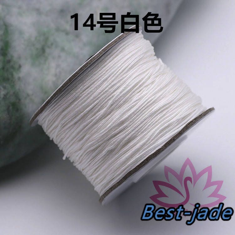 100 METERS 100 Color string -0.8MM- Strong - Wholesale Strand String Rope Roll- for Jewelry Pendant Necklace Chain Cloth Bracelet Package