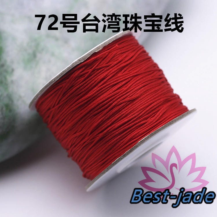 100 METERS 100 Color string -0.8MM- Strong - Wholesale Strand String Rope Roll- for Jewelry Pendant Necklace Chain Cloth Bracelet Package