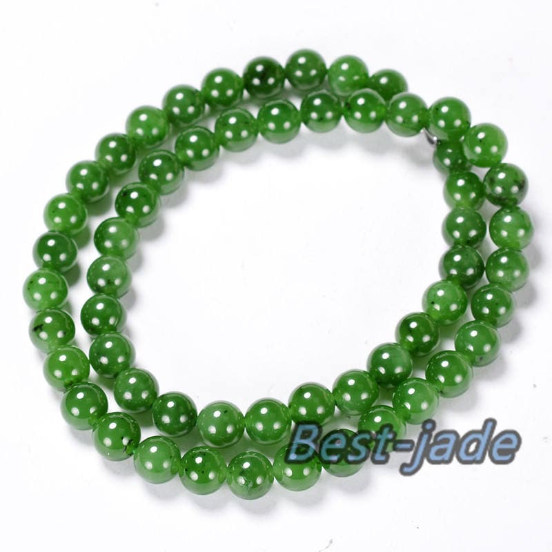 Certificated A Grade Bead size 9*9mm necklace Canadian Jade Maori style Pulsera Ball Beads POUNAMU Nephrite Greenstone Canadian jasper