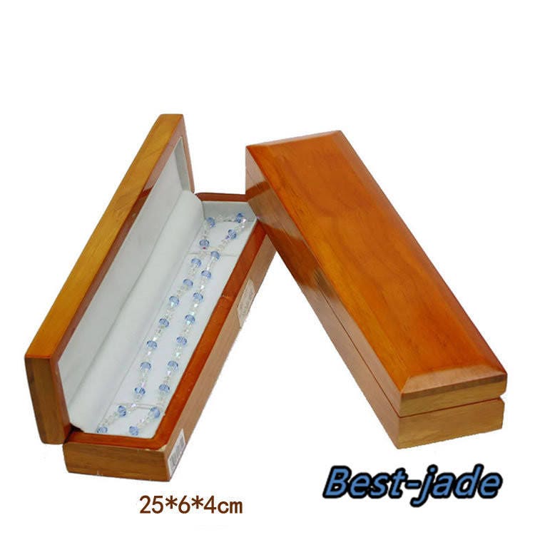 Solid wood Handmade Decorative Jewelry Box Keepsake Storage Necklace Gift Box Chinese style Rectangle wooden boxes