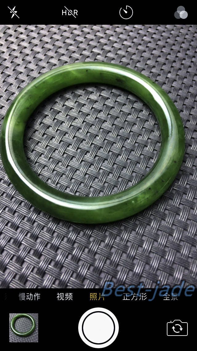 Zertifizierte 58 mm apfelgrüne natürliche Nephrit-Jade-Kette, Hand-Lady-Armband, Pounamu Maori, kanadische Jade, Neuseeland-Schmuck, BC-Armreif, Jaspis