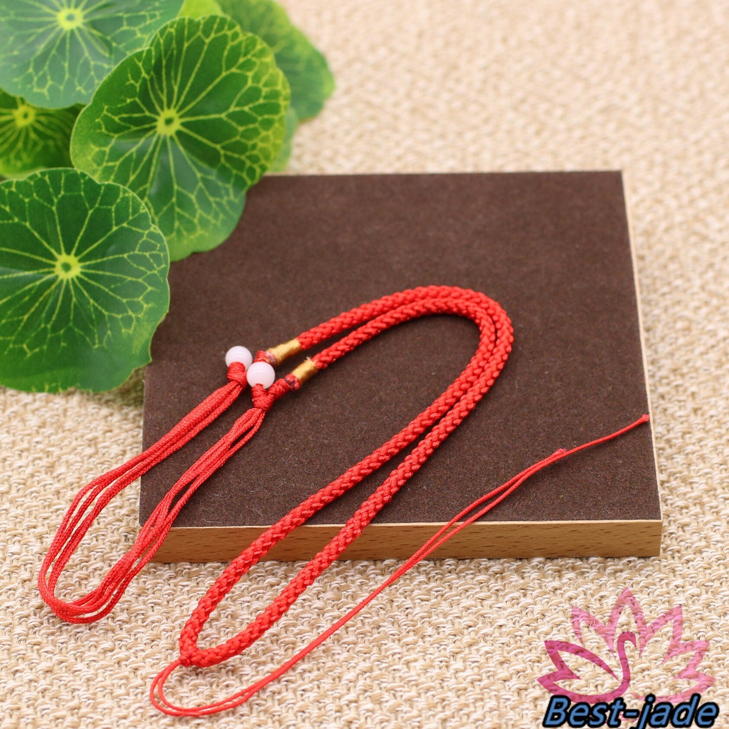 RED Luck Necklace Hand Woven Braided Rope Lady hand String Cord  girl strap boy chain Chinese Style collier Halskette f.