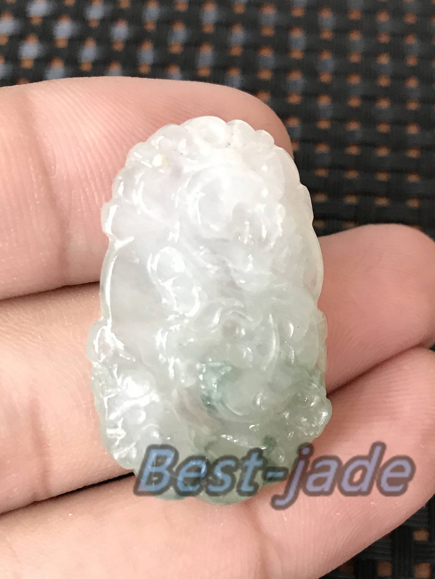 Dragon Certified Natural ICE Jade hand carved Grade A Jadeite Burma gemstone pendant Necklace Statue Charm hangs falls Anhänger Pixiu