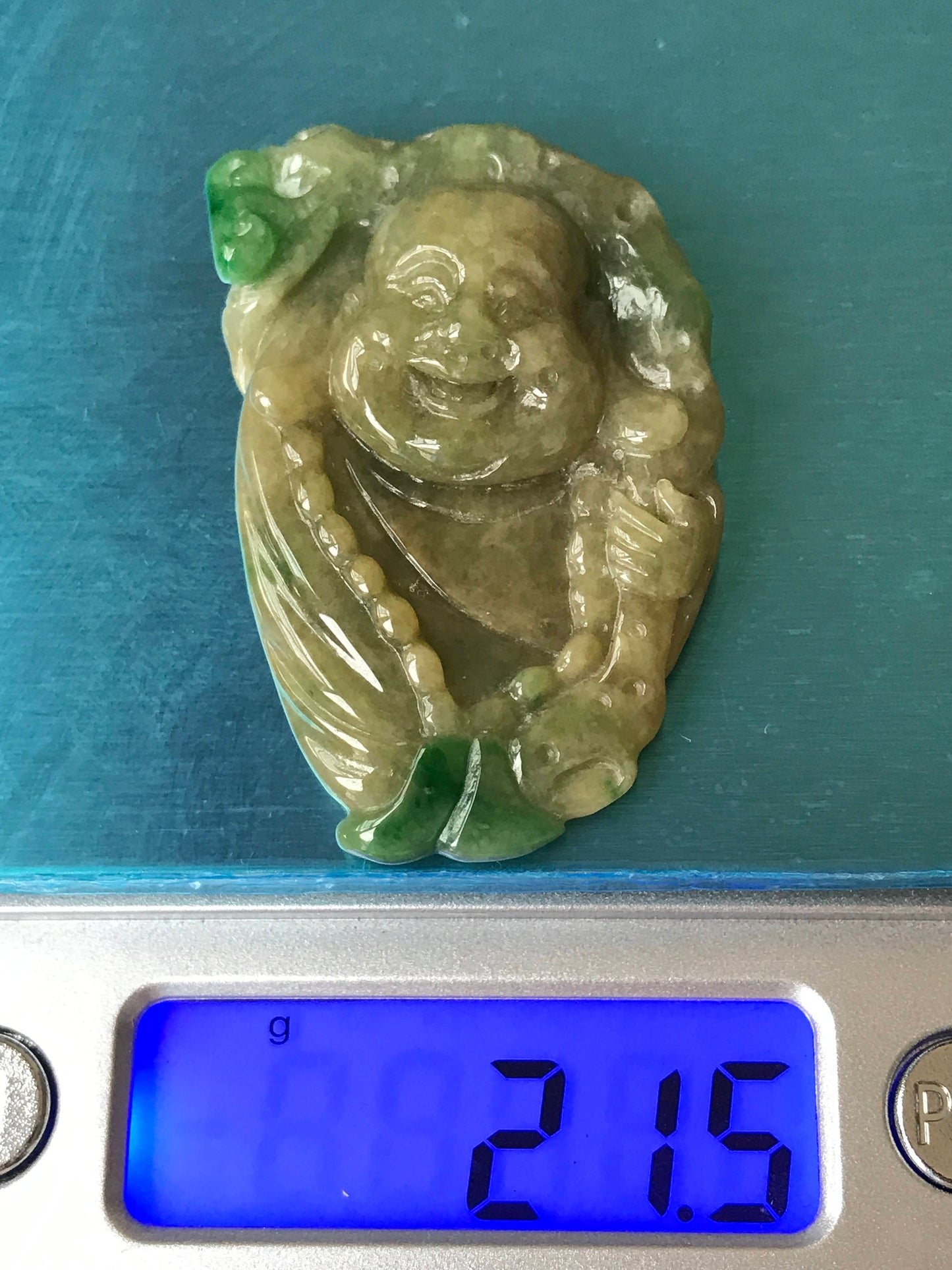 Buddha Certified  Green and Yellow Jade hand carved Natural Grade A Jadeite Burma pendant Necklace Statue Charm hangs falls Anhänger Pixiu