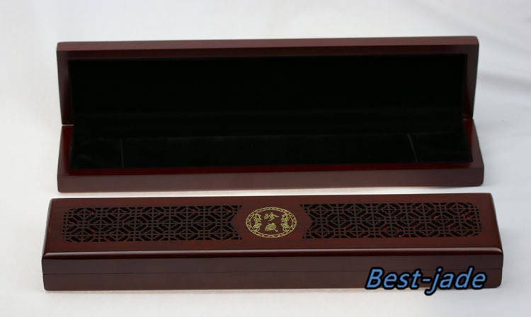 Solid wood Handmade Decorative Jewelry Box Keepsake Storage Necklace Gift Box Chinese style necklace pendant gemstone case