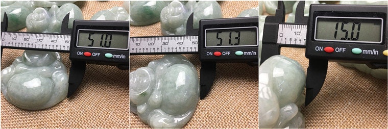 Wholesale Buddha Pendant Natural Grade A Jade Green Burma Jadeite Myanmar Jadeite DIY necklace Buddha Statue female Jewelry jade gift