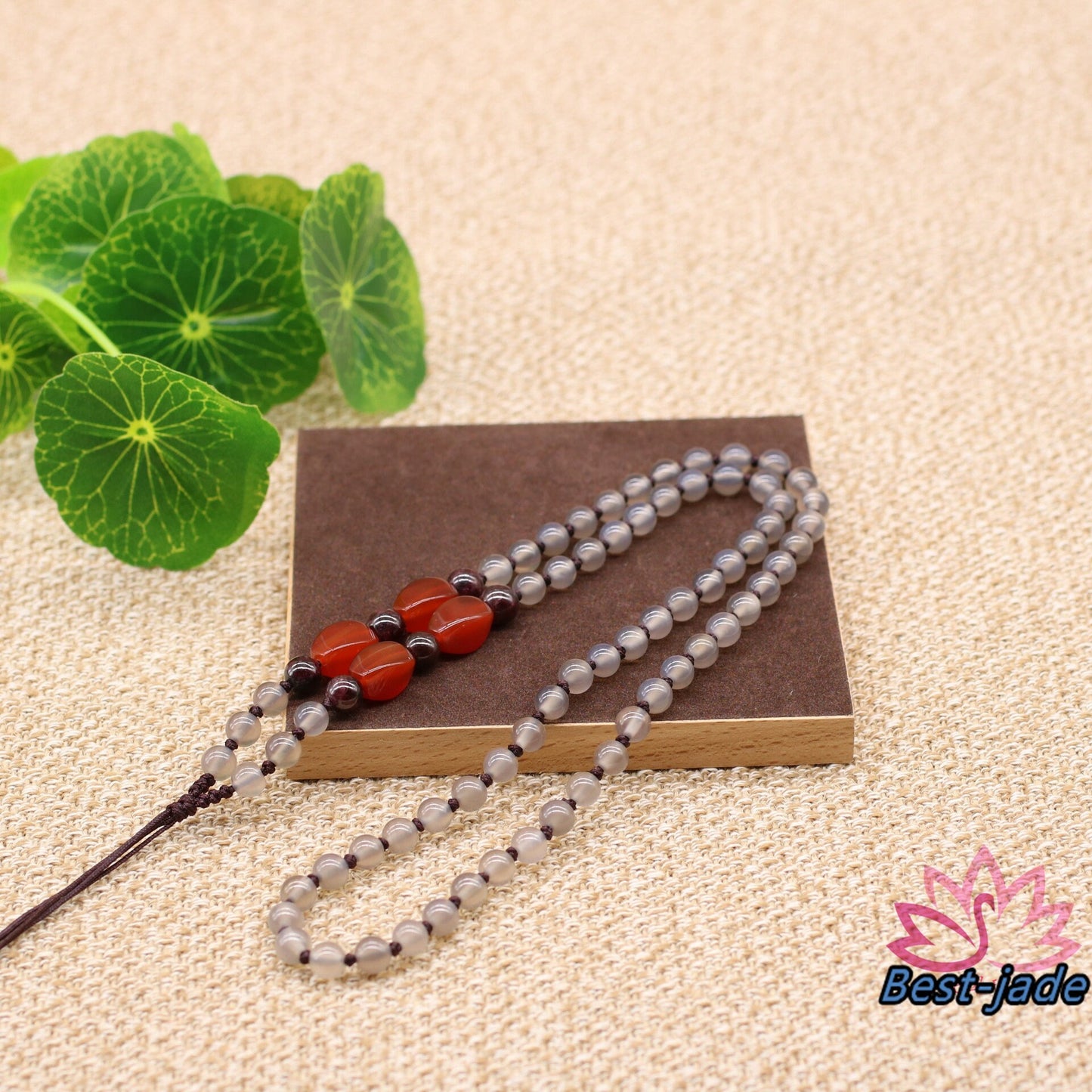 Agate carnelian Necklace Hand Woven Braided Black Rope Lady hand String Cord strap Man Bead chain Chinese Style collier Halskette f.