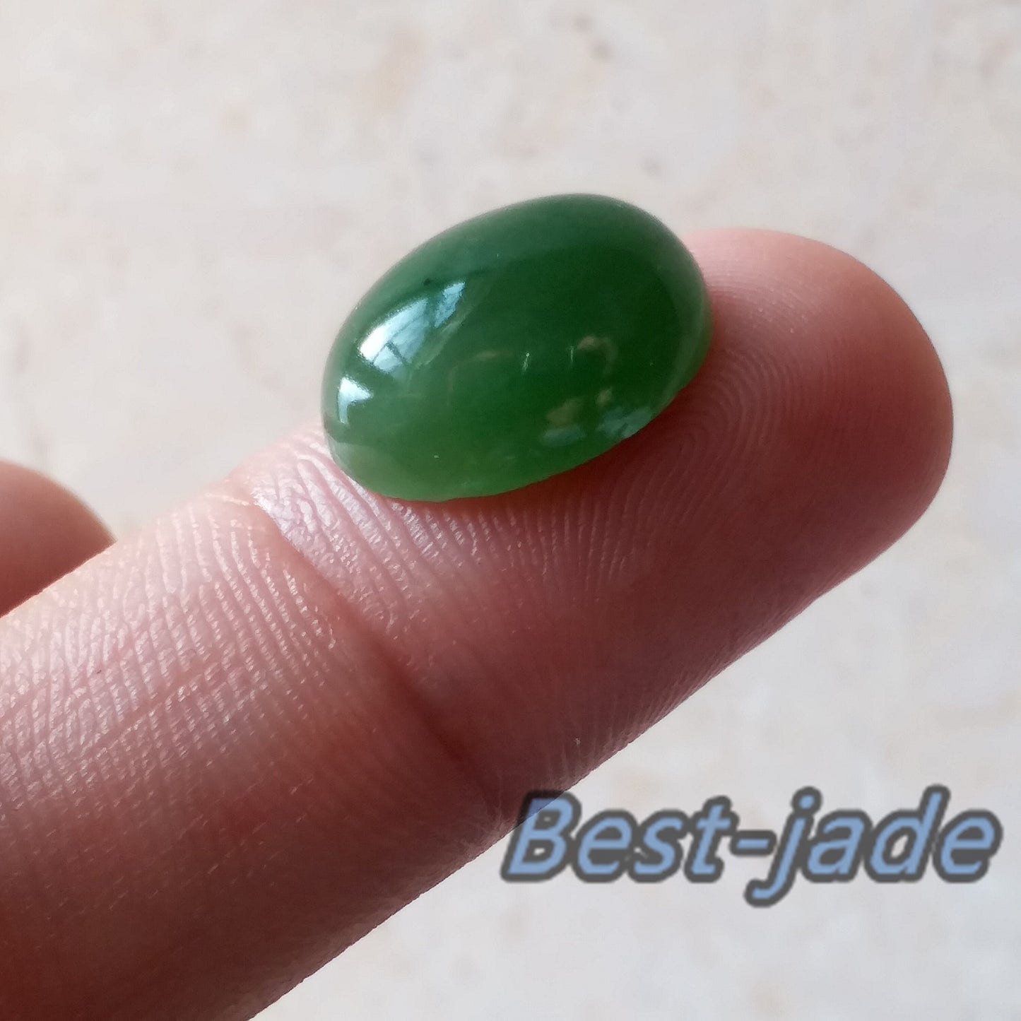 10 STÜCK KLEIN 4*6mm Oval Cab Cabochon Natürliche kanadische Jade Nephrit Grüner Edelstein Jaspis Grünstein Pounamu Perlen Perle Maori Stil NZ Jade